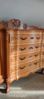 Antieke massief eiken eetkamer – complete set, Ophalen