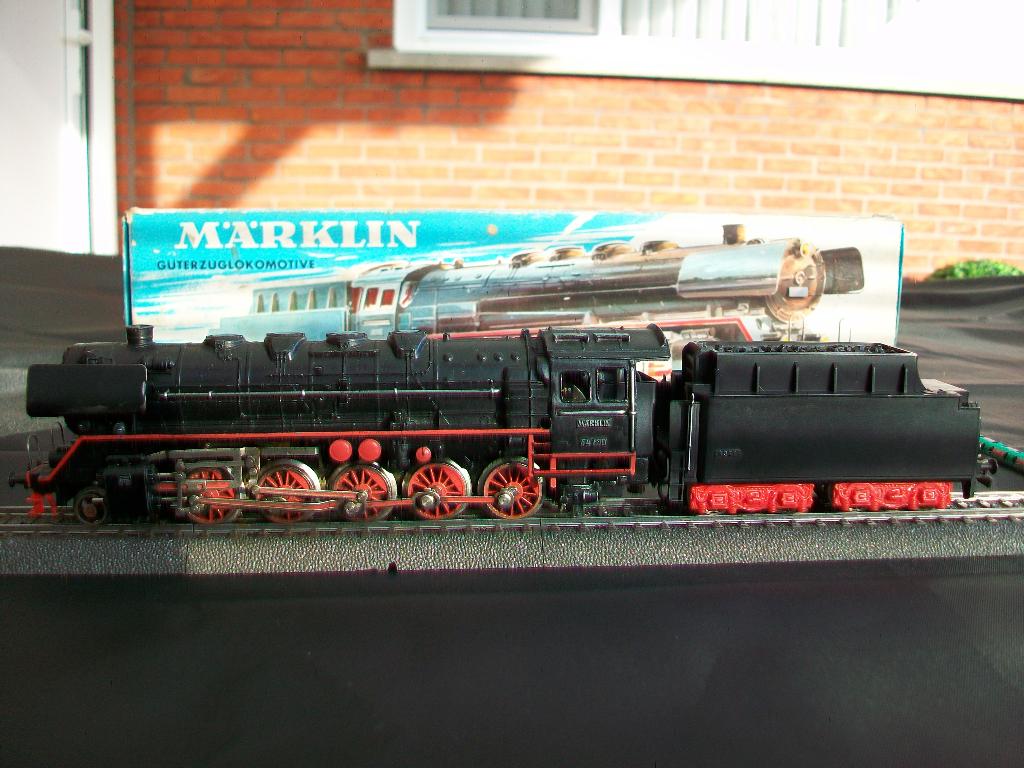 Märklin 3027 H0 Stoomlocomotief met tender BR 44 van de DB, Wisselstroom, Gebruikt, Locomotief, Ophalen of Verzenden