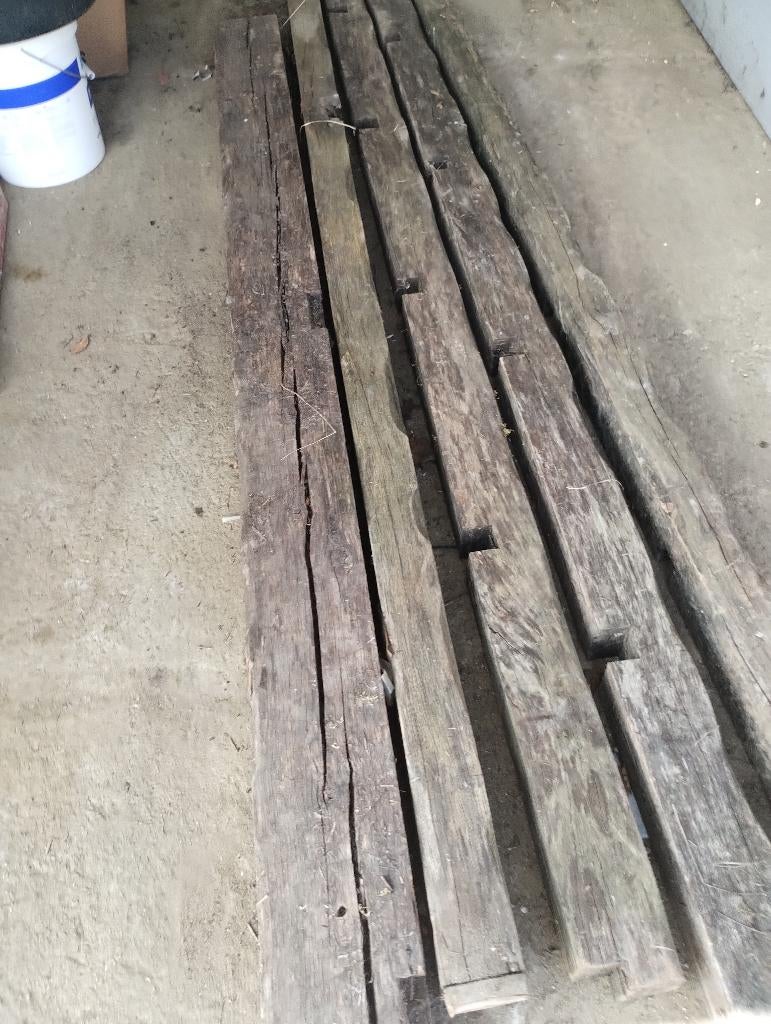 Eiken balken, Enlèvement, Chêne