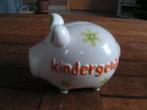 Spaarvarken in aardewerk (“Kindergeld”)., Verzamelen, Spaarpotten, Ophalen of Verzenden, Zo goed als nieuw, Steen, Aardewerk of Keramiek