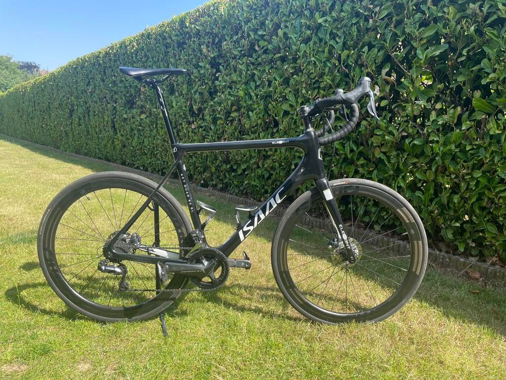 Isaac Element Ultegra Disc Di2 Full Carbon, Fietsen en Brommers, 28 inch, Gebruikt, Carbon, Heren