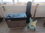 Ampli  vox valvetronix 100w plus guitare elko +accessoires, Musique & Instruments, Guitare