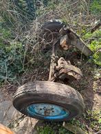 Boeren kar achteras met wielen, Ophalen, Gebruikt