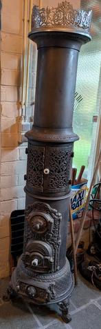 Zweedse kachel, Huis en Inrichting, Kachels, Ophalen, Kolomkachel, Zo goed als nieuw, Vrijstaand