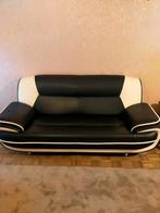 Canapé 2 places design, Huis en Inrichting, Ophalen, Gebruikt, Tweepersoons, Leer