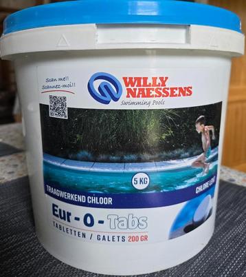 Willy Naessens Chloortabletten 2x25 Tabletten Van 200GR beschikbaar voor biedingen