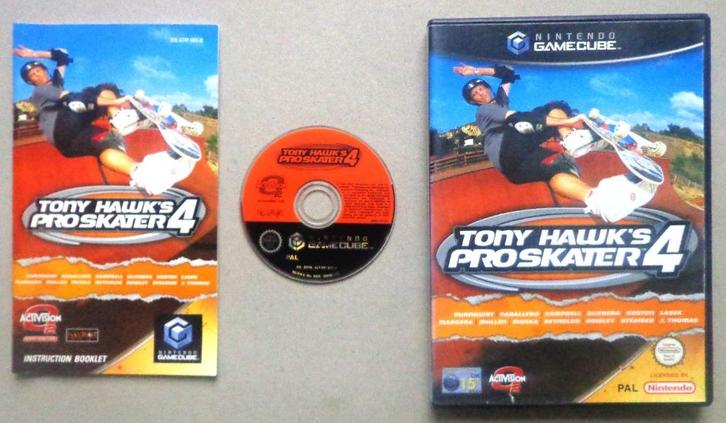 Tony Hawk's Pro Skater 4 voor de Nintendo GameCube Compleet, Games en Spelcomputers, Games | Nintendo GameCube, Zo goed als nieuw