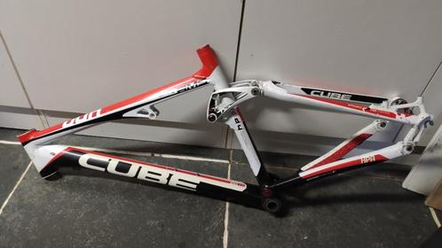 Cube AMS 110 frame met scheur in achterbrug., Fietsen en Brommers, Fietsonderdelen, Gebruikt, Mountainbike, Frame, Ophalen