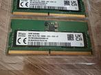 16 Go 2x8 Go DDR5 SODIMM 5600 MHz SK Hynix (portable), Enlèvement ou Envoi, Comme neuf, DDR5, Laptop