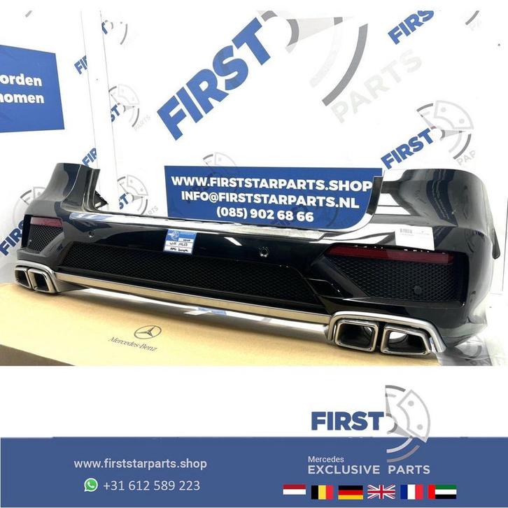 A1668855325 W166 ML63 AMG ACHTERBUMPER COMPLEET A1668855425, Autos : Pièces & Accessoires, Carrosserie & Tôlerie, Pare-chocs, Mercedes-Benz