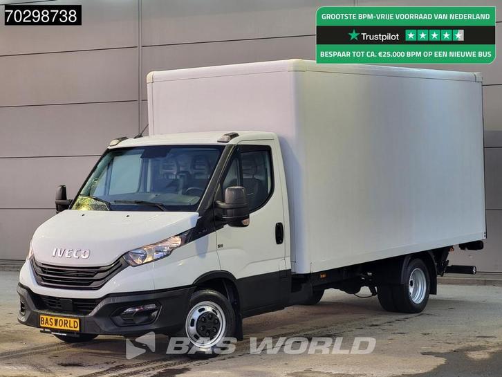 Iveco Daily 35C16 Laadklep Dubbellucht Bakwagen 160PK Airco, Auto's, Bestelwagens en Lichte vracht, Bedrijf, Te koop, Airconditioning