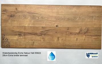 28cm brede Waterbetsendig Laminaat Eiche Natuur Hell 55822 beschikbaar voor biedingen
