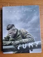 Fury - Blu-ray - Copie digitale - Éd. Steelbook - Brad Pitt, CD & DVD, Enlèvement ou Envoi, Drame