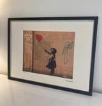 BANKSY: litho het meisje met de bal met certificaat