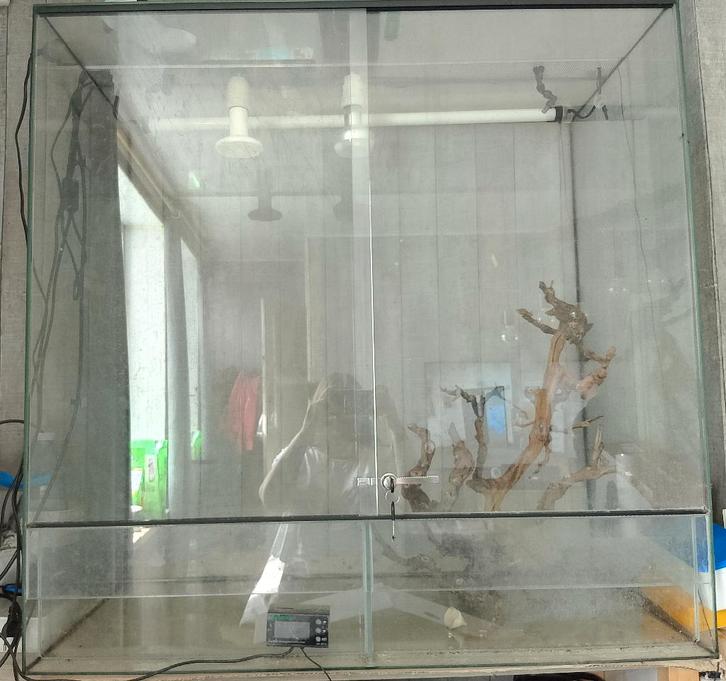 A vendre terrarium, Dieren en Toebehoren, Reptielen en Amfibieën | Toebehoren, Gebruikt, Terrarium of Paludarium, Ophalen