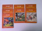 Stripboeken TITS 7 stuks, Ophalen, Gelezen, Willy Vandersteen