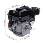 Bezinemotor 7,5 PK, Nieuw, 1800 rpm of meer, Benzinemotor, Ophalen