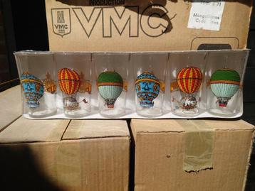 Verres à limonade vintage de VMC avec des images de bulles d, Enlèvement