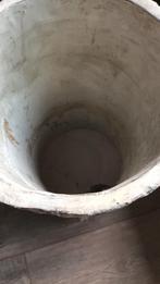 Grote stenen pot, boomstamstructuur, Tuin en Terras, Ophalen, Zo goed als nieuw
