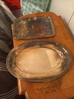 Plateau en argent + cuillère, Antiquités & Art, Enlèvement, Argent