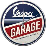 Vespa garage klok en veel andere mooie reclame kado klokken, Verzamelen, Nieuw, Ophalen of Verzenden, Gebruiksvoorwerp
