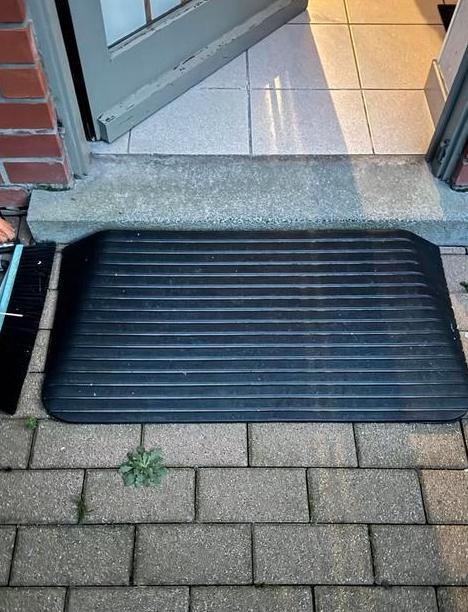 Drempelhulp - ideaal voor mensen die moeilijk te been zijn, Diversen, Verpleegmiddelen, Gebruikt, Ophalen