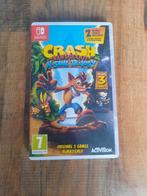 Crash Bandicoot N. Sane Trilogy, Nintendo Switch, Games en Spelcomputers, Ophalen, Zo goed als nieuw, Platform, Vanaf 12 jaar