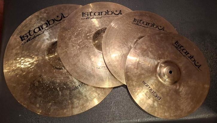 Set cymbales Samatya (14-16-20), Musique & Instruments, Batteries & Percussions, Comme neuf, Autres marques, Enlèvement