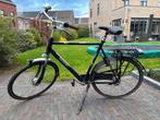herenfiets, Fietsen en Brommers, Fietsen | Heren | Herenfietsen, Ophalen, Versnellingen, Zo goed als nieuw, 61 tot 65 cm