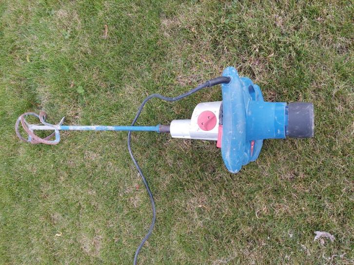 Cement / Plaaster mixer Powerplus POW1902 ., Doe-het-zelf en Bouw, Gereedschap | Overige machines, Gebruikt, Ophalen