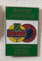Pin Club Brugge rapid wien Wenen 2005 2006, Verzamelen, Speldjes, Pins en Buttons, Sport, Ophalen of Verzenden, Speldje of Pin