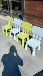 4 ikea kinderstoelen, Tuin en Terras, Ophalen, Zo goed als nieuw