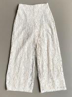 Pantalon culotte en dentelle écrue Zara 152 NOUVEAU, Fille, Zara, Enlèvement ou Envoi, Pantalon