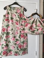 Laura Ashley, prachtige jurk met bijhorende handtas 38-, Kleding | Dames, Jurken, Ophalen of Verzenden, Nieuw, Roze