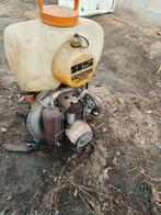 Te koop,rugsproeier, Ophalen, Zo goed als nieuw