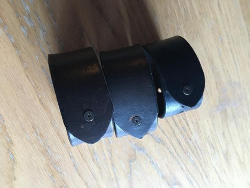 Lederen stoere armbanden-3cm breed-aanpasbaar, Handtassen en Accessoires, Armbanden, Leer, Ophalen of Verzenden