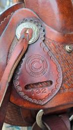 Selle de cordage Continental de 16 pouces Q Western Ranch av, Enlèvement, Utilisé, Western