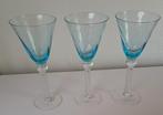 Blauw kristalglas, Ophalen of Verzenden, Glas, Glas of Glazen