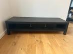Table basse noire ikea, Ophalen, Gebruikt, 100 tot 150 cm, 50 tot 100 cm