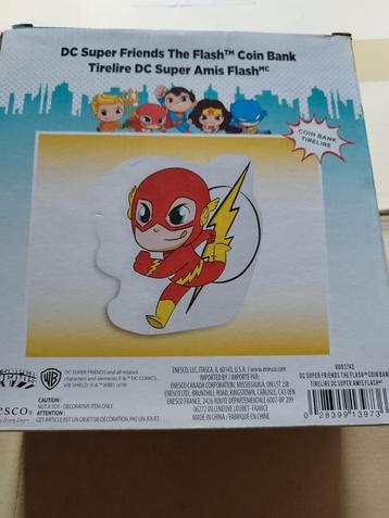 Rare tirelire céramique DC comics the Flash 