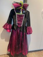 Halloween  heksenkleed met punthoed (maat 112), Kleding | Dames, Zo goed als nieuw, Kleding, Verzenden