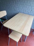 Tafeltje, taboeret + stoel, Ophalen