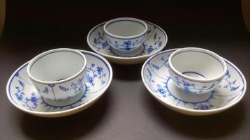 Coupelles et pochons en porcelaine de Tournai beschikbaar voor biedingen