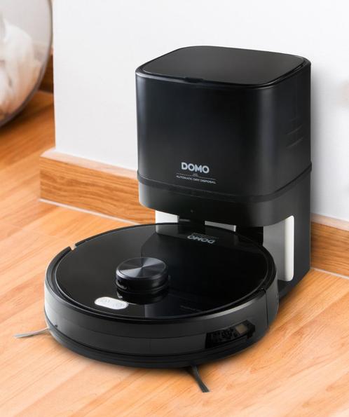 DOMO robotstofzuiger met ledigingstation - NIEUW in de doos, Elektronische apparatuur, Stofzuigers, Nieuw, Robotstofzuiger, Ophalen