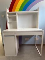 Ikea bureau Micke + opbouwdeel, Enlèvement, Comme neuf, Bureau