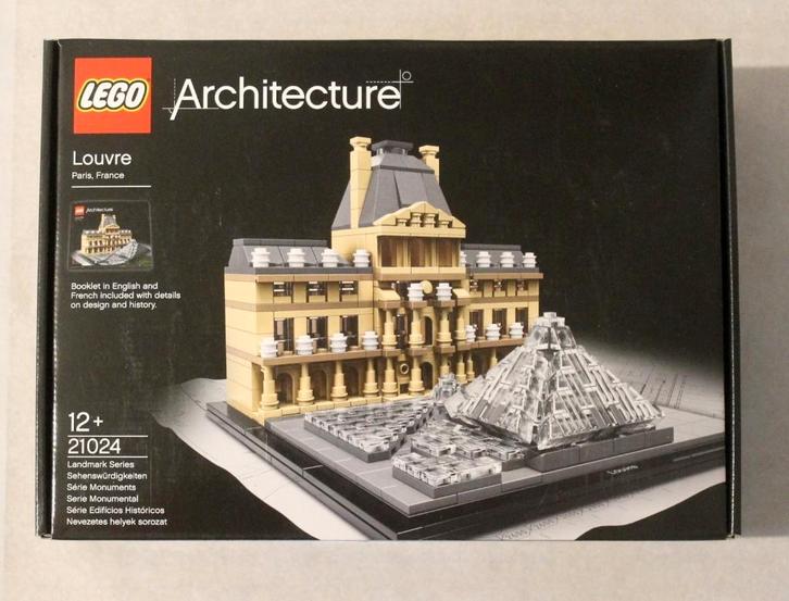 Lego Architecture Het Louvre,  21024 perfect MISB SEALED, Kinderen en Baby's, Speelgoed | Duplo en Lego, Nieuw, Lego, Complete set