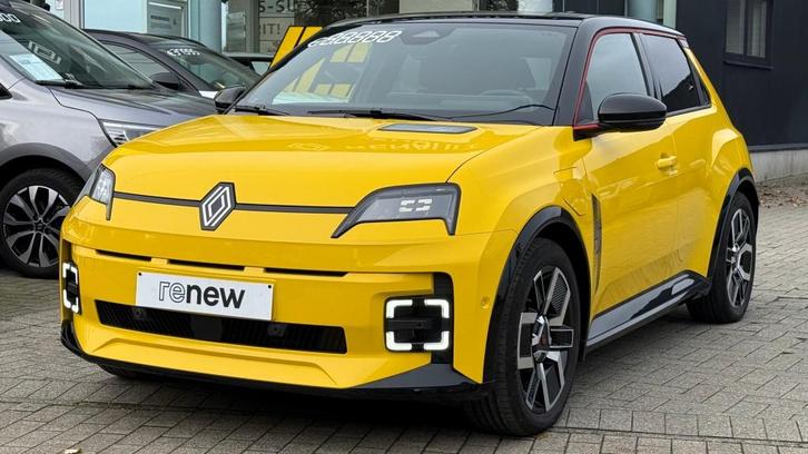 Renault 5 E-Tech 150 Comfort Range Iconic Five 410km, Auto's, Renault, Bedrijf, Te koop, ABS, Achteruitrijcamera, Airbags, Airconditioning