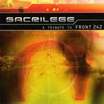FRONT 242 - SACRILEGE - A TRIBUTE TO FRONT 242 - USA CD ONLY, Overige genres, Zo goed als nieuw, Verzenden