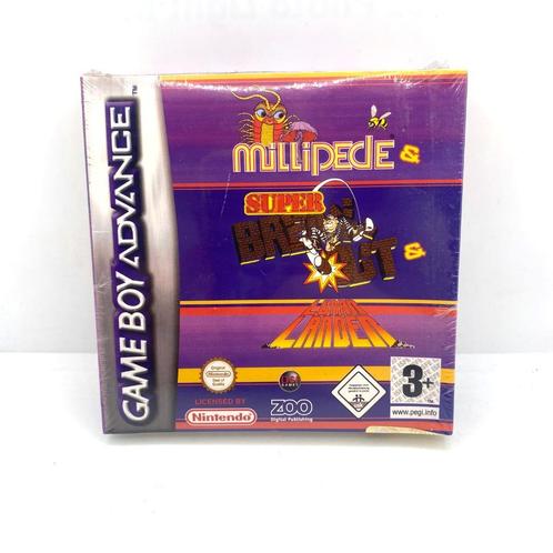 Millipede + Super Breakout + Lunar Lander Nintendo Game Boy, Consoles de jeu & Jeux vidéo, Jeux | Nintendo Game Boy, Neuf, Enlèvement ou Envoi