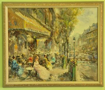 Peinture Impressioniste de Mario Passoni beschikbaar voor biedingen